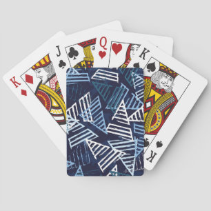 Sporty Fun: Creative Seamless Wallpaper. Playing Cards