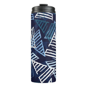 Sporty Fun: Creative Seamless Wallpaper. Thermal Tumbler