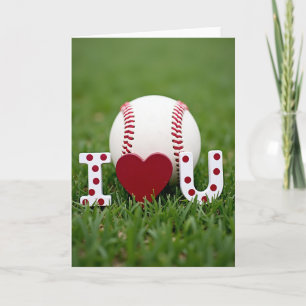 Sporty I Love You Card