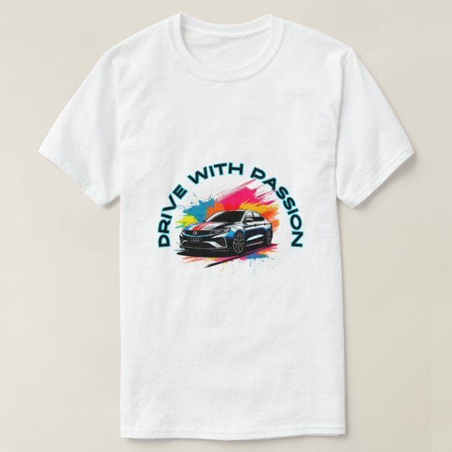 Sporty Luxury Car  T-Shirt (Design Front)
