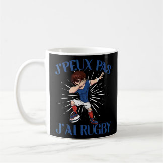 Sporty Rugby Player Cool Boys J'peux Pas J'ai Rugb Coffee Mug