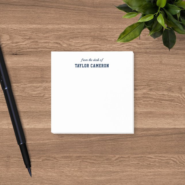 Sporty Varsity Style From The Desk Of Post-it Notes (Creator Uploaded)