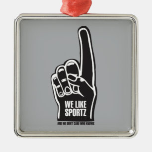 Sportz 2 metal tree decoration