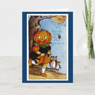 S'posin' a Ghost ran after Yoo-oo-oo! Card