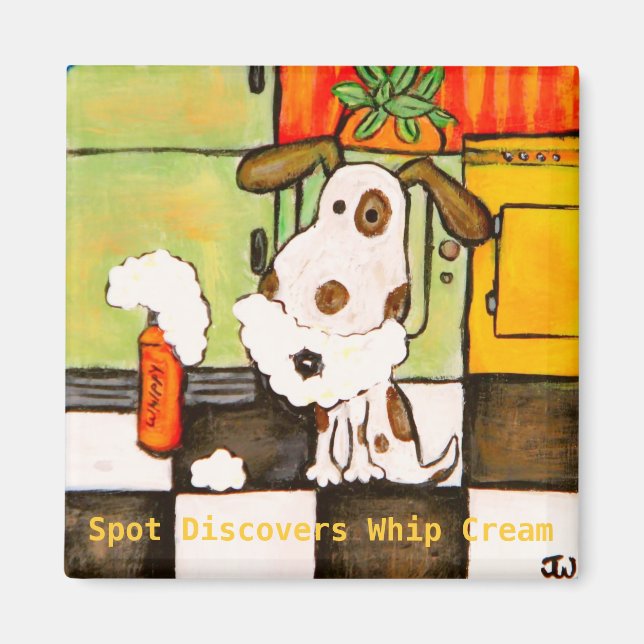 Spot Dog Magnet (Front)