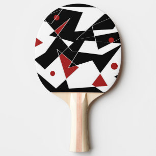 Spot the Red Balls Ping Pong Paddle