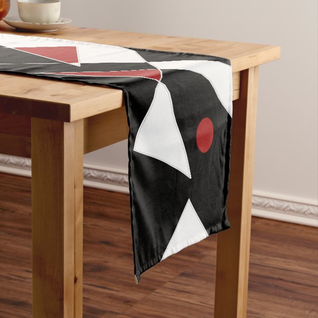 Spot the Red Balls  Short Table Runner (In Situ)