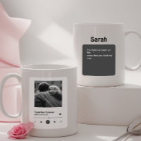 Spotify Mug Couples Gift for him Valentines day,