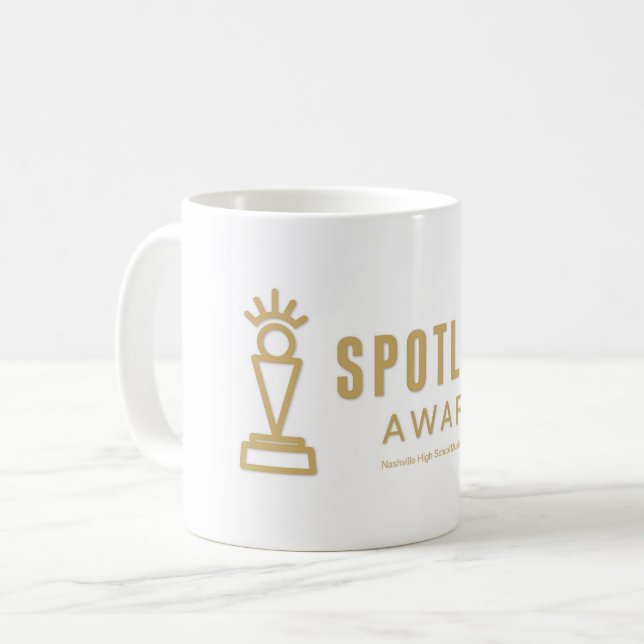 Spotlight Awards Logo Mug (Front Left)