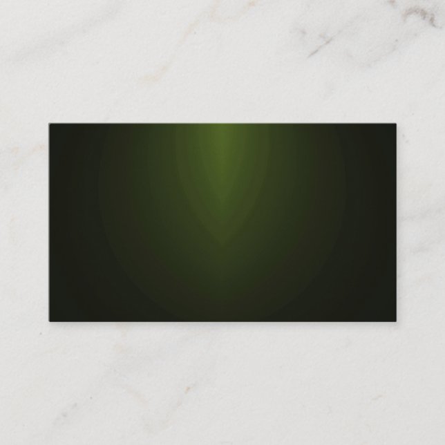 Spotlight Background - Lime Green Business Card (Front)