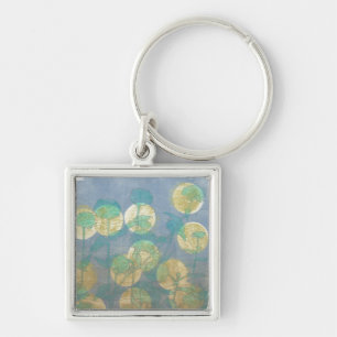 Spotlight Floral I Key Ring