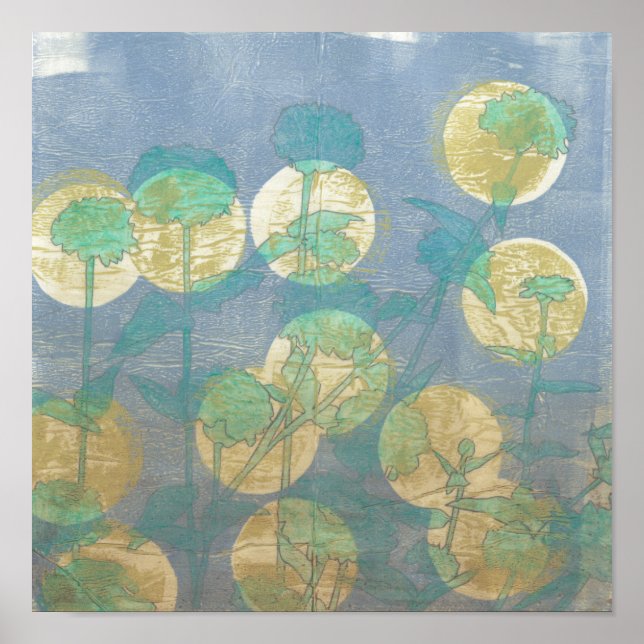 Spotlight Floral I Poster (Front)