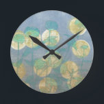Spotlight Floral I Round Clock<br><div class="desc">Floral</div>