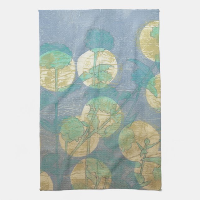 Spotlight Floral I Tea Towel (Vertical)