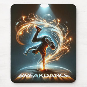 "Spotlight Groove" - ​​dancing in the spotlight! Mouse Mat