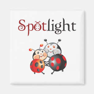 Spotlight Ladybug Magnet