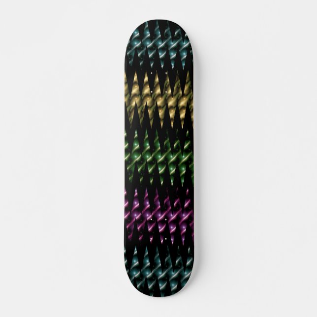 Spotlight Spikes Skateboard (Front)