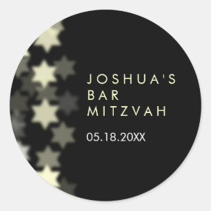 Spotlight Star of David Bar/Bat Mitzvah sticker