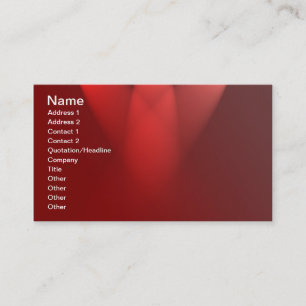 Spotlights-on-red-curtain529 SHINY RED GLOSSY SURF Business Card