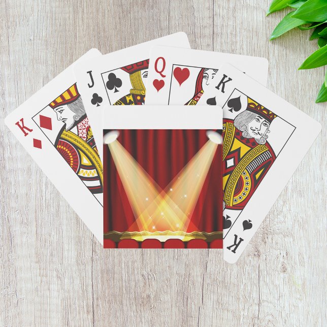 Spotlights On Stage Playing Cards (Creator Uploaded)
