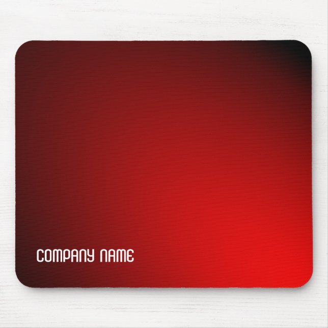 Spotlit Effect - Red Mouse Mat (Front)