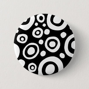 Spots and Circles - 05 - Customised 6 Cm Round Badge
