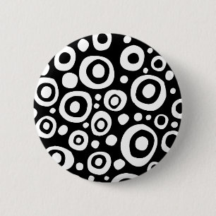 Spots and Circles - 08 6 Cm Round Badge