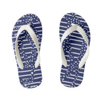Spots and Stripes 2 - Blue and White