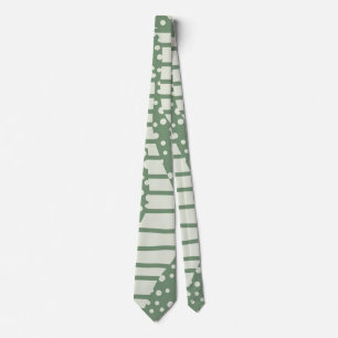 Spots and Stripes 2 - Green Tie