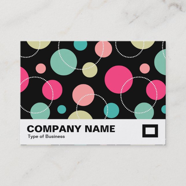 Spots & Circles 150816 Business Card (Front)
