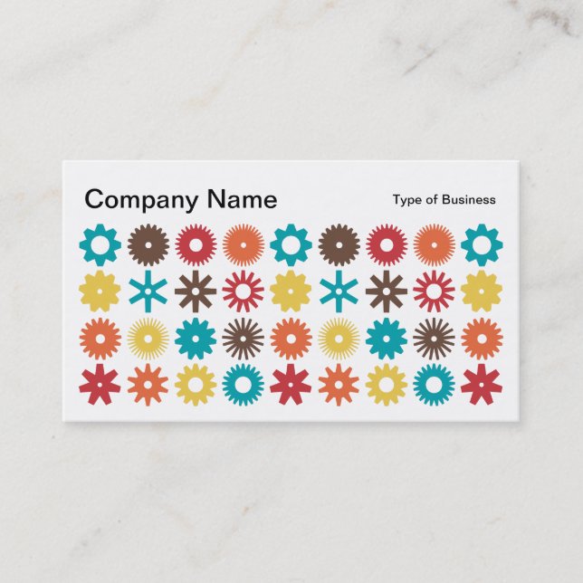 Spots - Colours 02 Business Card (Front)