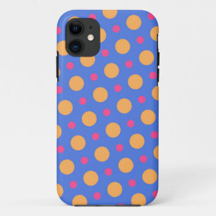 Spots on Blue iPhone 11 Case