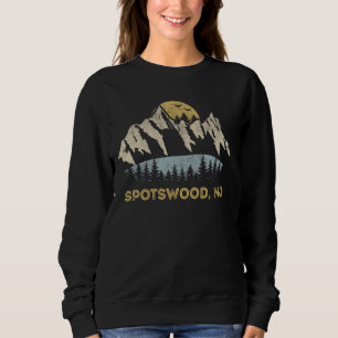 Spotswood New Jersey Mountain Sunset Sunrise NJ Sweatshirt