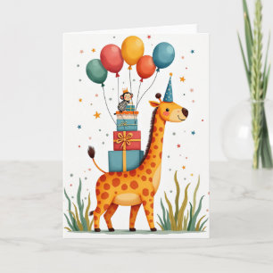 Spotted Animal Birthday Card