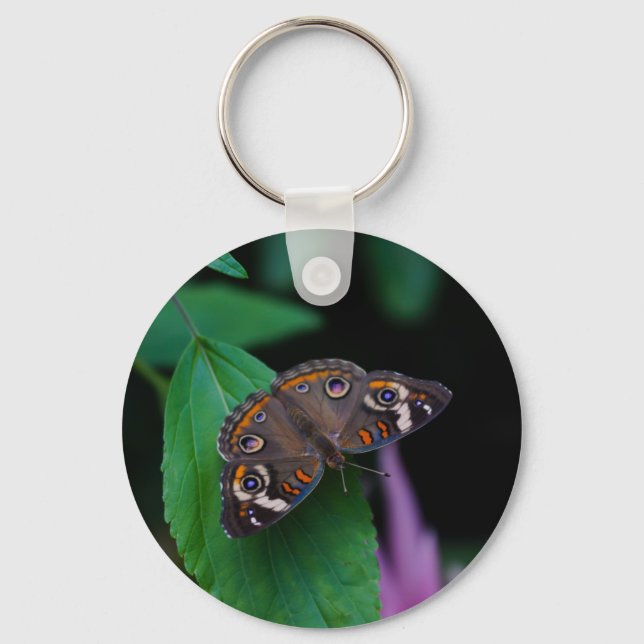 Spotted Butterfly Key Ring (Front)