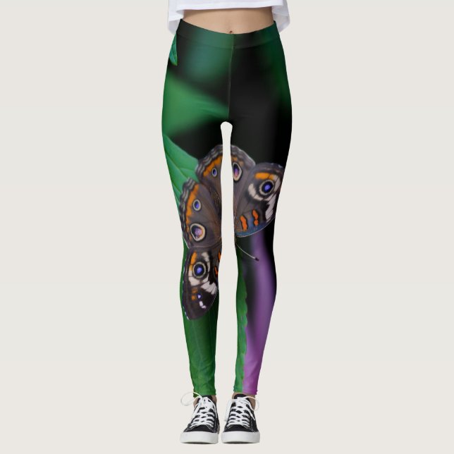 Spotted Butterfly Leggings (Front)