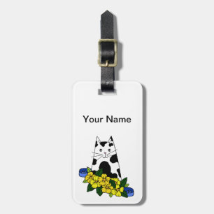 Spotted Cat Luggage Tag