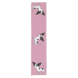 Spotted Chihuahua with Short Hair Table Runner