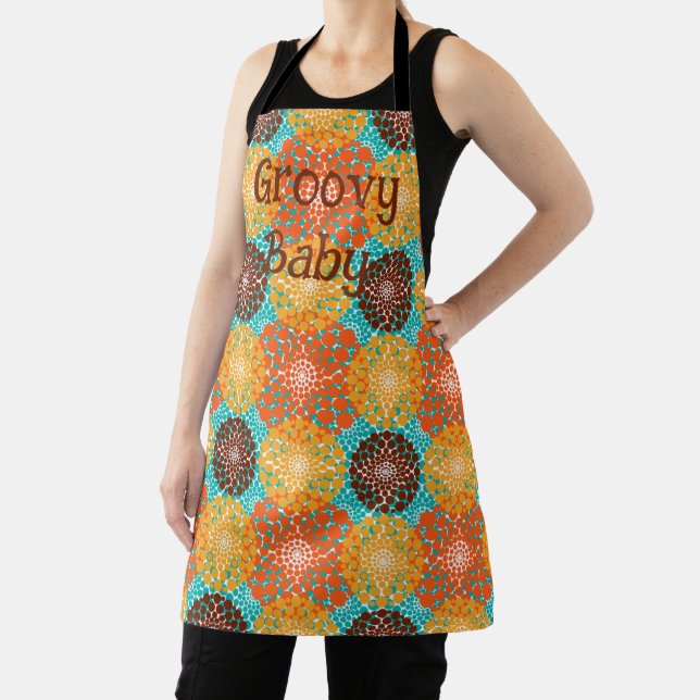 Spotted Circles  Apron (Insitu)