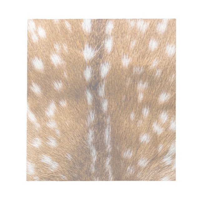 Spotted deer fur texture notepad (Front)