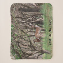 Spotted Deer Photo Blanket