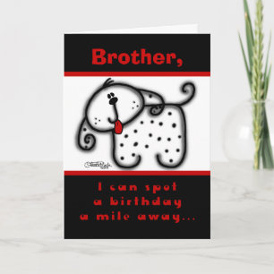 Spotted Dog Card