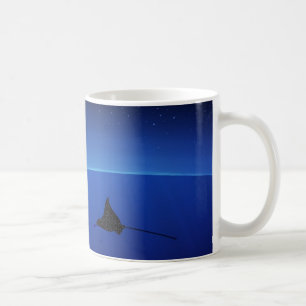 Spotted eagle ray, Aetobatus narinari Coffee Mug