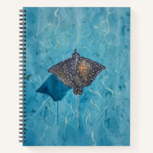 Spotted Eagle Stingray - Ocean Notebook
