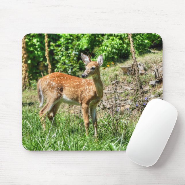 Spotted Fawn Mouse Mat (With Mouse)