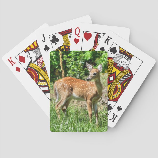 Spotted Fawn Playing Cards (Back)