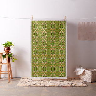 Spotted Fritillary Orange and White Butterfly Fabric