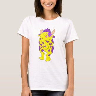 Spotted Fuzzy Monster Women Shirt