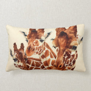 Spotted - Giraffes Lumbar Cushion