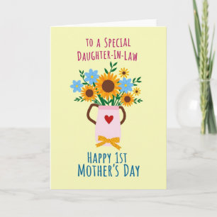 Spotted Golden Ribbon Card